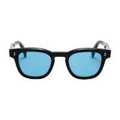 【BreezeOnline 微風精品線上】dunhill Heritage方框墨鏡(黑框藍色鏡片)
