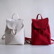 Clear後背包  日本洗舊帆布 washed canvas bagpack