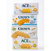 《CROWN》ACE 餅乾全系列 五穀牛奶夾心 原味蘇打餅乾 五穀檸檬夾心 原味營養餅