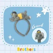 Brothers 中信兄弟 小象髮箍 兒童髮箍 女孩髮箍