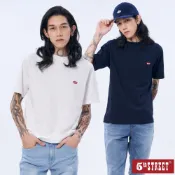 【5th STREET】 短t 短袖 上衣 t恤 TEE logo 男裝 白 (570961)