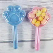 貓掌 棒子 二次進場 婚禮小物 材料DIY 塑膠盒 造型盒 貓咪主題 貓爪 手
