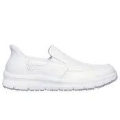【SKECHERS】Nampa SR 女 護士鞋 工作鞋 無鞋帶 白(108235WHT)