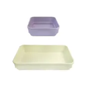 (店+)彩色方皿 方皿 碟子 醬油碟 小菜碟 小碟子 菜碟 醬料碟 PP小菜盤 PP小碟子 水果碟 甜點碟 點心盤 甜點盤