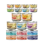(店+)【Vi.chi 維齊】維齊 VI.CHI 貓罐頭  80g 160g 菊苣纖維配方 排毛球 副食罐 維齊貓罐 魚多多 VICHI