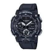 【CASIO 卡西歐】G-SHOCK 雙顯手錶GA-2000S-1A-黑/51.2mm