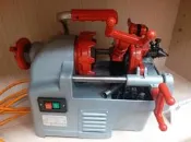 手提半自動車牙機~最大一英吋台灣電動工具店面保固一年(通用REX)宇田電動工具五金批發