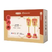【TRUE WAY TOY】官方直營 廟宇系列-白沙屯媽祖 日月扇積木組 EW-5197