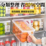 臺灣出貨👍冰箱收納盒食品級保鮮盒廚房冷凍鷄蛋儲物盒蔬菜水果專用整理神器 冷凍專用大容量儲物盒andoi