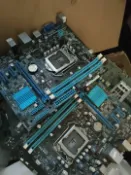三和電腦配件店 華碩 H61M-K-E 主板 1155 針 三代 平臺 原裝擋板 測試完好 成色佳