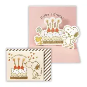 《現貨》日本Snoopy立體生日卡片.史努比生日賀卡