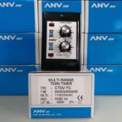 台灣製造_士研電機_ANV_多段式_雙調型限時繼電器_定時器_CTDV-YC_110/220V_6秒~60分鐘