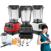 (店+)美國Vitamix E320 Explorian探索者調理機2.0+1.4L雙杯組 果汁機 養生綠拿鐵(三色選)贈三德刀