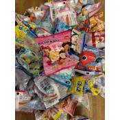 日本🇯🇵玩具泡澡球 兒童沐浴球 迪士尼 公主 海綿寶寶 carebear 三麗鷗 北海道鳥 萬聖節限定
