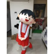櫻桃小丸子人偶裝喜慶情人節尾牙開店求婚生日COSPLAY絨毛娃娃大型娃娃人偶裝萬聖節聖誕節 動物人偶卡通人偶園遊會