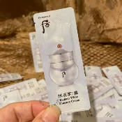 🐾花甲E姊🐾貨在台🐾 Whoo 后 拱辰享淨透亮采水凝霜1ml 拱辰享雪水凝霜 保濕面霜 小樣 試用包 乳霜 面霜