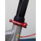 【小謙單車】全新自行車座管/座桿矽膠防水套/防塵套，30-34mm(大)，黑色