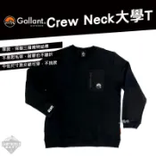 大學T Gallant 大學T 休閒 Polygiene 銀離子技術 寬鬆 長袖 露營 逐露天下