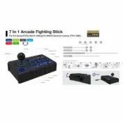 全球選品1館 生活百貨 TP4-1886 7合1街機格鬥有線搖桿Switch/PS4/PS3/Xbox/pc/安卓