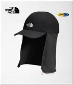 ★滿3000免運★[雙和專賣店] THE NORTH FACE 抗UV護頸遮陽帽/7WH1/黑