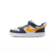 Nike Court Borough Low Recraft 中童 藍 低筒 運動 魔鬼氈 休閒鞋 DV5457-126