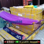 聚寶盆萬貨行 [歡迎詢價 可開發票]越南進口BanMai吊床戶外秋千不銹鋼吊床室內陽臺方便折疊網床