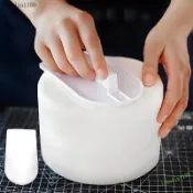 🛒台灣出貨 蛋糕抹平器 奶油翻糖整形刮板 牛軋糖雪花酥壓板 阿膠糕整形工具 烘焙蛋糕抹面工具 家用甜點製作用品