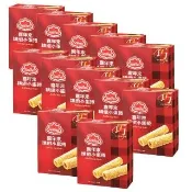 【喜年來】箱購精緻小蛋捲分享包12盒入(80gX12)