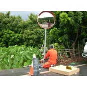 不含鐵管[山隆行]80CM不霧化道路鏡不鏽鋼鏡面反射鏡 凸透鏡 轉角鏡  反光鏡 凸面鏡 廣角鏡 凸鏡 大圓鏡 道路鏡