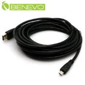Benevo  5米 Micro HDMI轉HDMI高品質影音連接線 (BHDMICRO050)