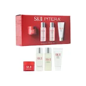 [Strawberrynet草莓網]【SK II】SKII Essential Travel Skincare Set 4pcs (Skinpower Cream Facial Treatment Essence Lotion Cleanser)