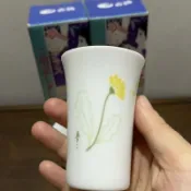 【拼全蝦皮最低價】日本 竹久夢二 全新 茶杯 聞香杯 清酒杯,品相如圖瓷質光滑細膩