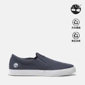 Timberland 男款深藍色套穿式休閒鞋|A663HEP4