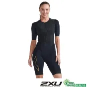 【2XU】女Light Speed 全拉鍊式三鐵衣 WT7018d