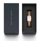 【天時鐘錶公司】Daniel Wellington DW00100510 QUADRO PRESSED MELROSE錶