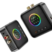 (店+)【Kamera 佳美能】藍牙接收器 發射器 M10 Pro+ 藍牙5.2 aptX 音訊轉接器 AUX/RCA/USB 老音響升級 免持通話