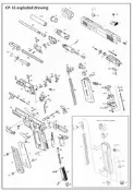 【磐石】KJ KP16 1911 原廠客訂零件 須預購 爆炸圖/零件表