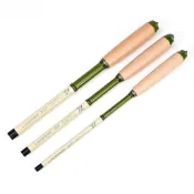 【TTFF】木把輕量化迷你小物竿微物手竿鰟鮍口袋便攜小魚竿碳釺維木柄時尚魚竿現貨批發