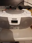 東芝手提CD音響 MP3播放器 FM收音機 USB AUX耳機孔 多功能音響