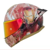 MESUCA | M601 | IRON MAN 鋼鐵人 漫威聯名彩繪 全罩式安全帽 附發票