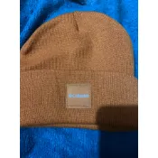 未使用 二手 古著 Columbia  橘 哥倫比亞  保暖帽 毛帽  size m 約 57-58cm @ 帽