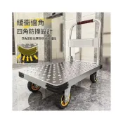 (店+)加厚四輪靜音手推車 小拉車 折疊式貨車 快遞搬運推車