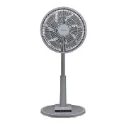 【SANLUX 台灣三洋】12吋微電腦自然風遙控立扇_灰色(EF-T12AJ2)