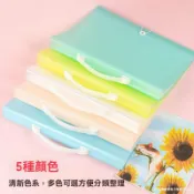 檸檬精選屋 【大容量收藏】畫冊文件夾 海報夾 資料夾 收納夾 A3/A4/4開/8K 加厚防水 美術作品 獎狀證書 家庭辦公適用