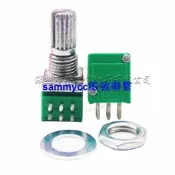 6腳 RK097G雙聯電位器 B5K/10K/20K/50K/100K 音響功放密封電位器咨詢