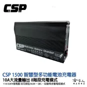 哈家人油shop CSP 哇電 智慧型多功能電池充電器 110Ah MT 1500 110V 240V 10A 脈衝式充電器 哈家人