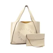 【DOKODEMO】[二手] Stella McCartney 手提包，Stella Logo，502793，象牙色，其他，Stella Logo 手提包，女士，二手 B