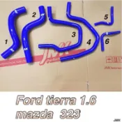 《奉先精裝車輛賣場》TIERRA 1.6 mazda 323 強化 矽膠水管 防爆 水管 (六件組)
