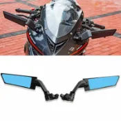 楓林宜居 適用鈴木GSX250R GSX 250R 1000 750 600小R 中R 大R K7 K8機車改裝反光鏡定風翼後照鏡