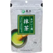 (店+)【森半】【日本直送】日本產抹茶粉 70g 茶道練習薄茶 烘焙甜點抹茶拿鐵用